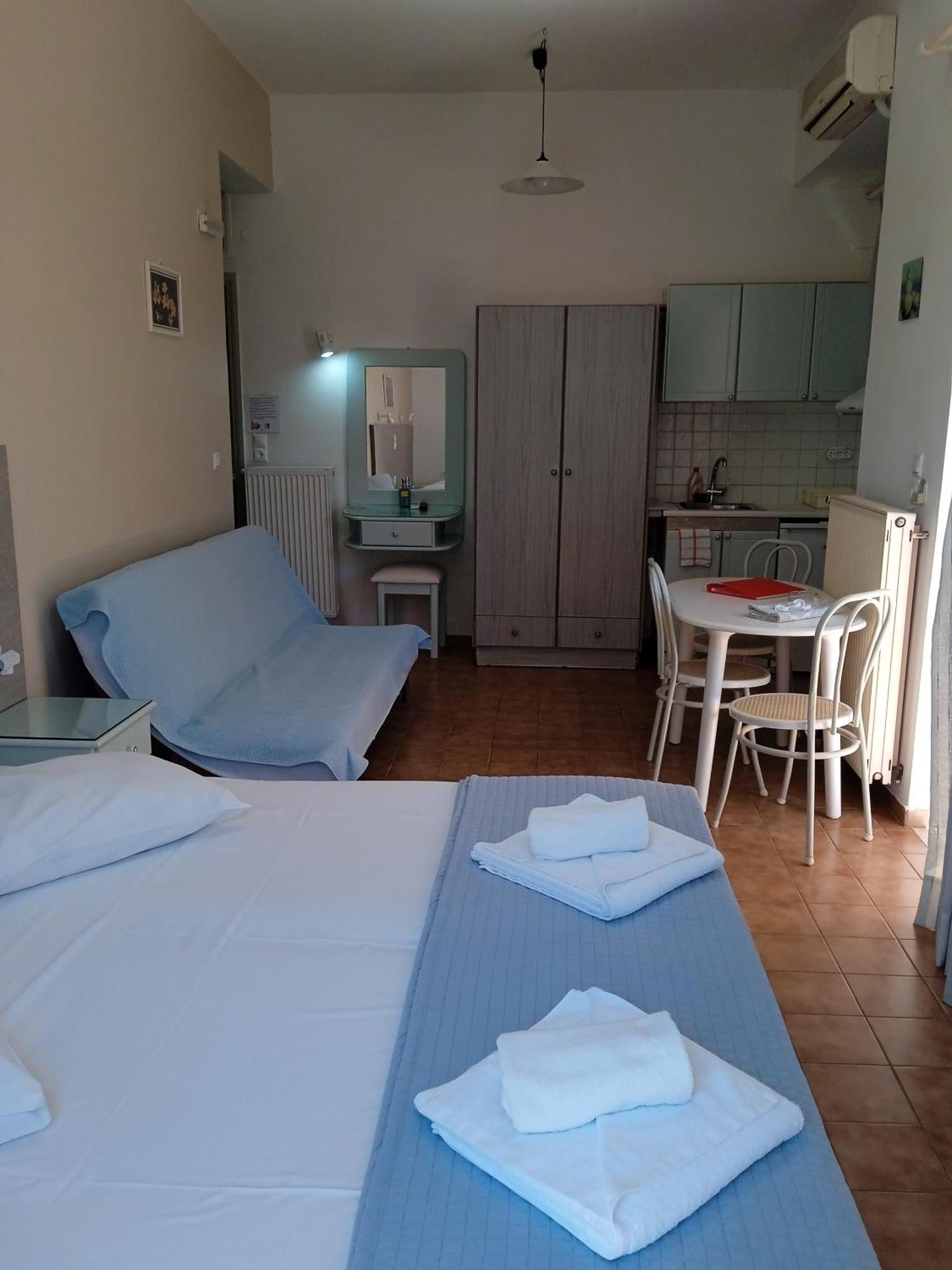 Ilona Apartments Chania カト・ダラトソ 部屋 写真